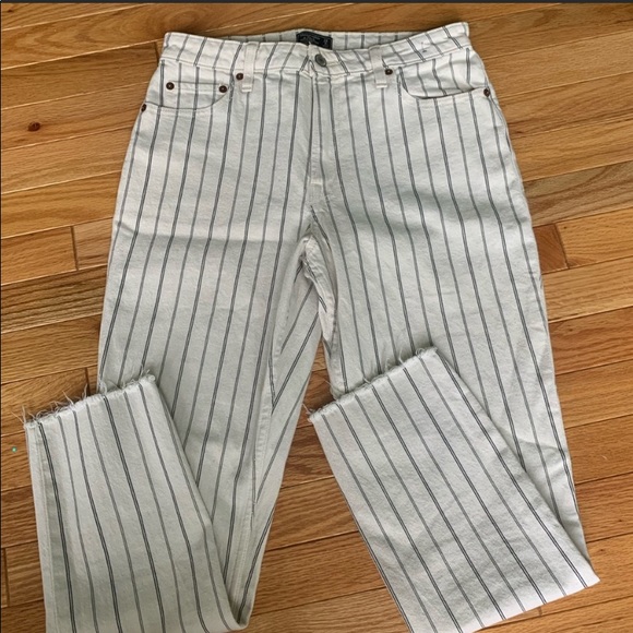 Abercrombie & Fitch Denim - Abercrombie Striped Jeans